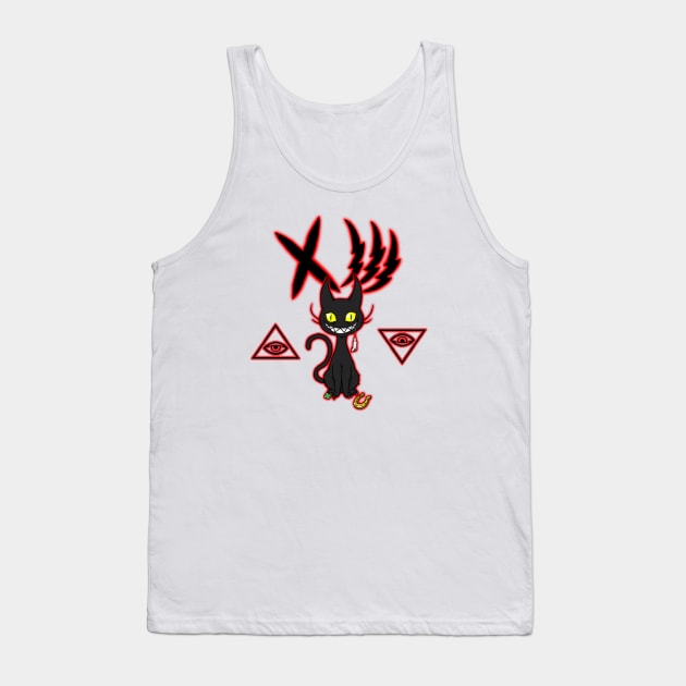 Unlucky 13 (White) Tank Top by XephKid